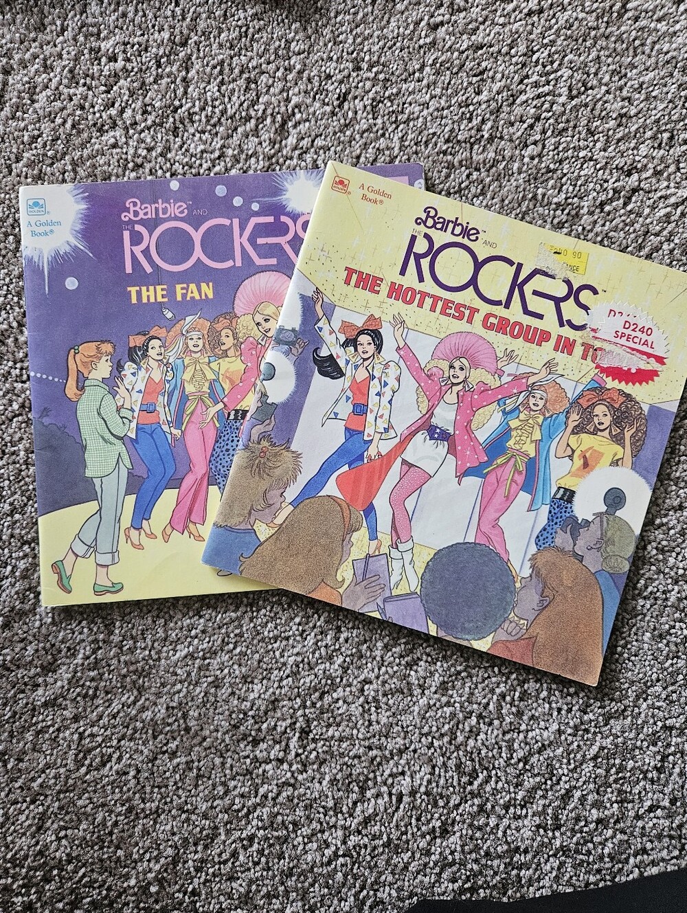 1987 Barbie And The Rockers Book Set